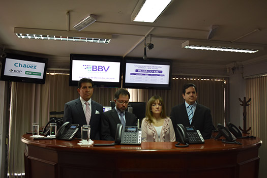 1. Vladimir Fernandez, 2. Rodrigo Gutierrez 3. Viviana Sanjines 4. Leornardo Salvatierra 2